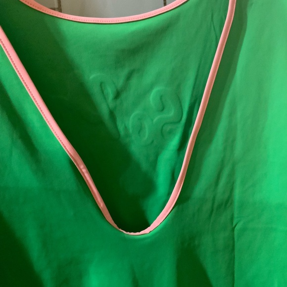 AKA Oh So Pretty PINK AND GREEN Swimsuit
Size: Large - Picture 8 of 12